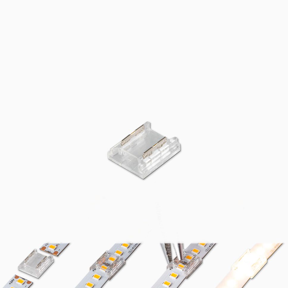Schnellverbinder Clip Slim für 10mm LED Streifen 2 POL, 3,31 €