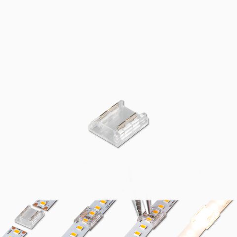 Verbinder LED Streifen zu LED Streifen mit 10mm Breite, Produktbild