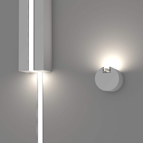 LED Alu Profil SKTP schwarz, 250cm inkl. Abdeckung HS klar