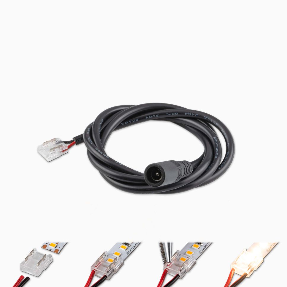LED Schnellverbinder für 10mm breite LED Streifen,...