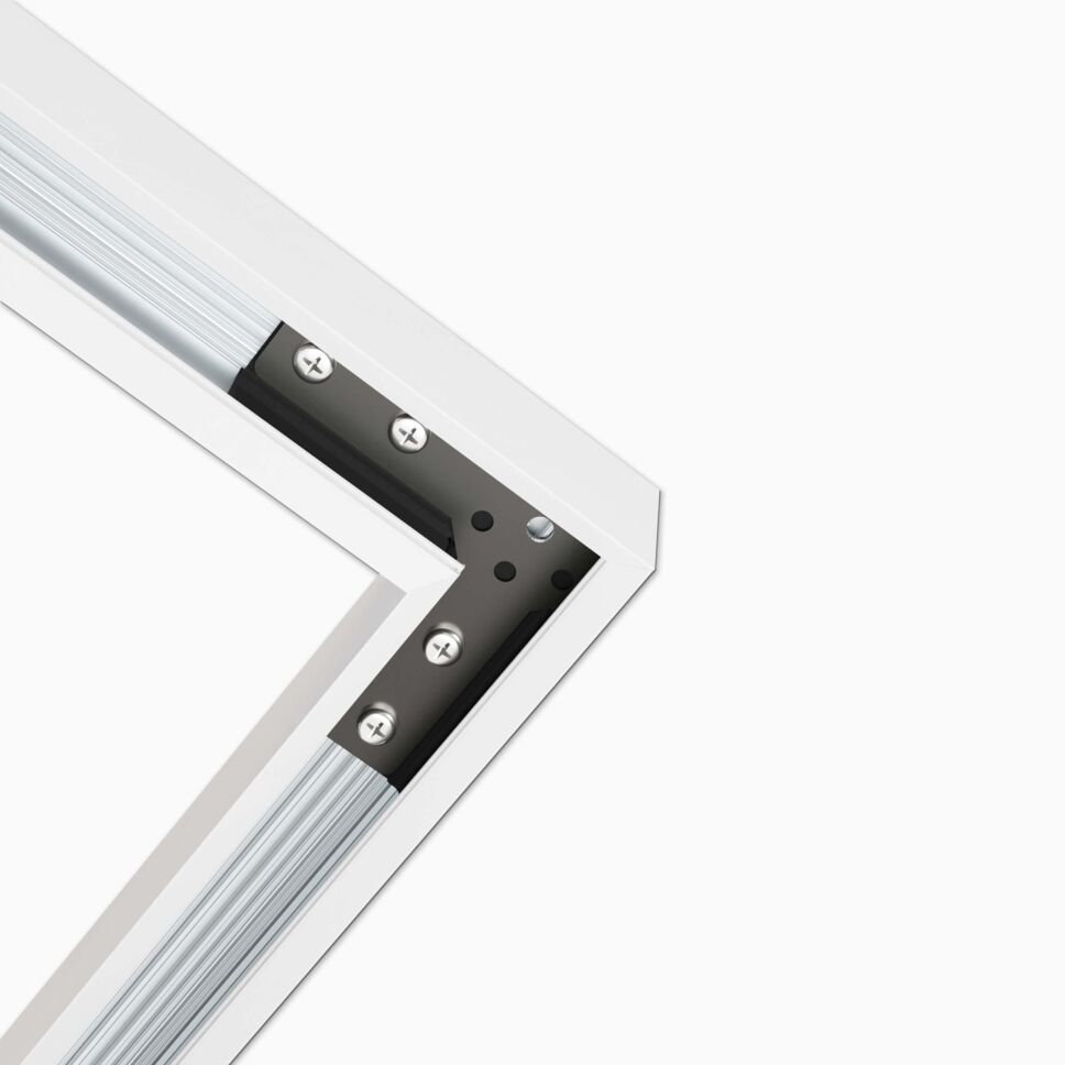 TYSM-CC 90° LED Profil Eckverbinder, 12 Stück – Für V-förmige Aluminiumprofile, Mit Schrauben