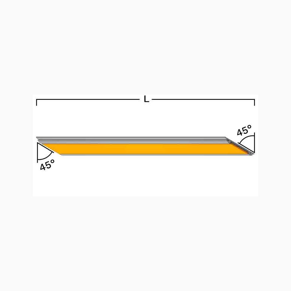 FLEX-mini Gehrungsschnitt  -45 | -45