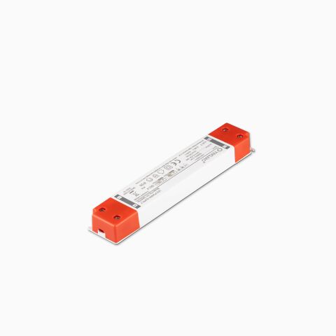 Nahaufnahme der Schraubklemmen sekudärseitig am LED Netzteil YSL15T-18W