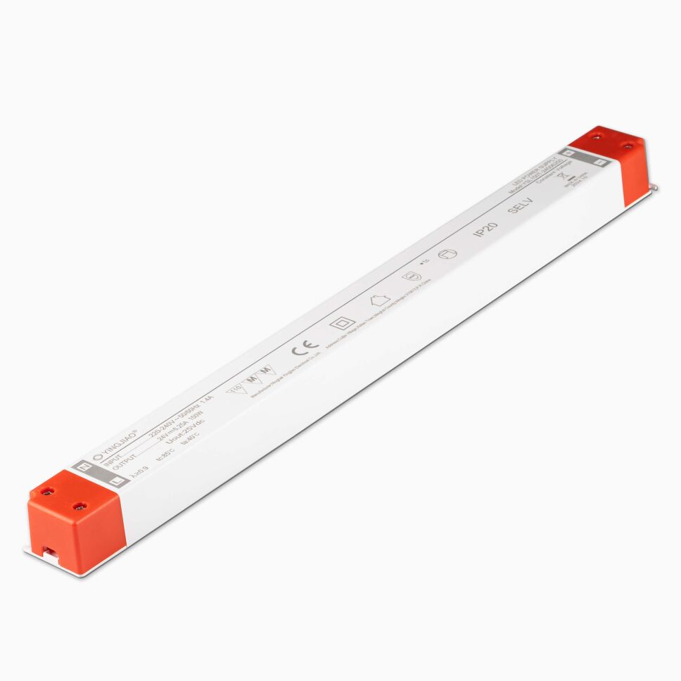 leistungsstarkes LED Netzteil mit 150W Leistung, 32mm Breite und Schutzklasse 2