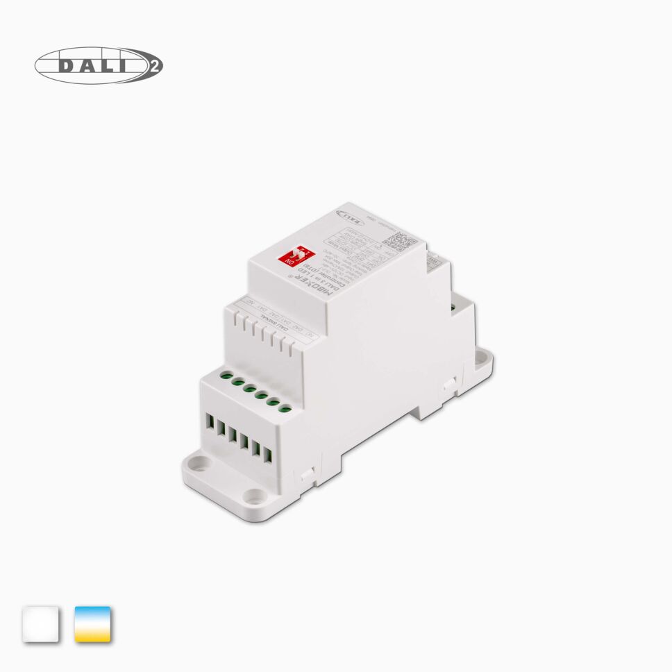 DALI2 Controller zur Montage an DIN Hutschiene