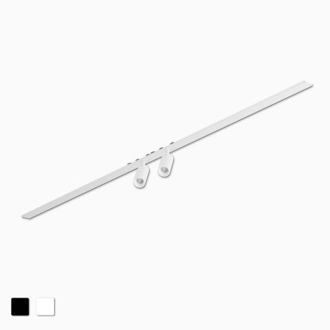 Produktbild vom LED Spot26 24V Duo mit 1m langer Kunststoffblende
