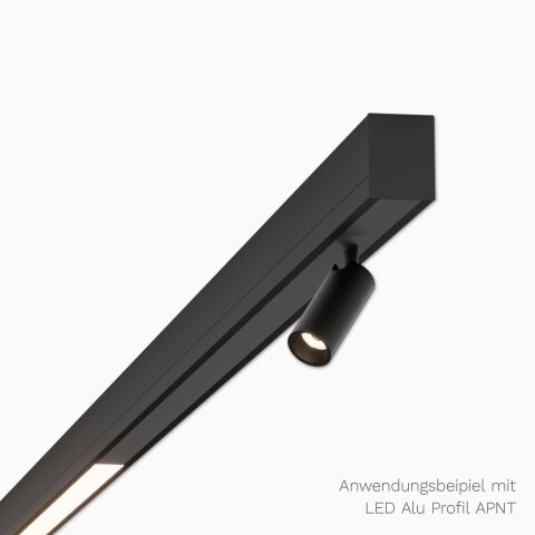 Anwendungsbeispiel mit LED Alu Profil APNT
