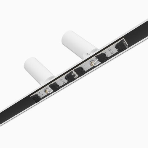 Rückansicht auf die Leiterplatten der LED Spot26
