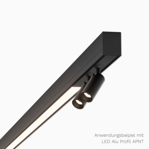 Anwendungsbeispiel mit LED Alu Profil APNT
