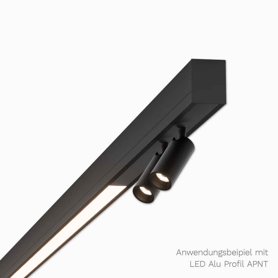 Anwendungsbeispiel mit LED Alu Profil APNT