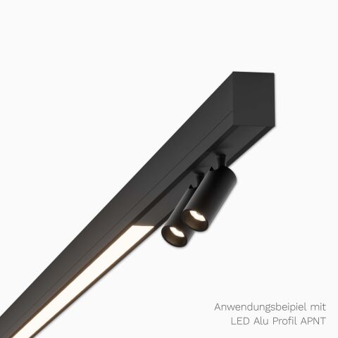 Anwendungsbeispiel mit LED Alu Profil APNT