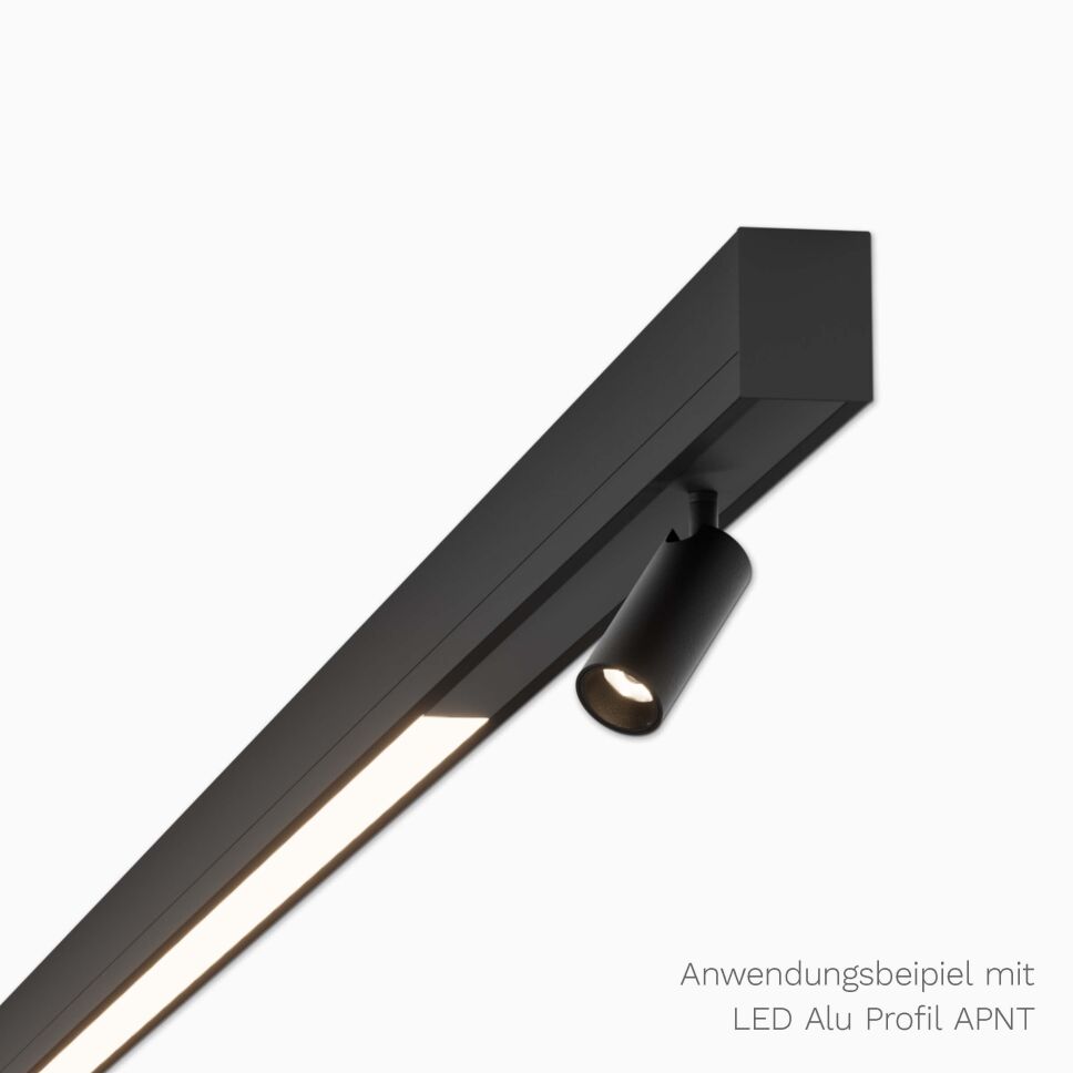 Anwendungsbeispiel mit LED Alu Profil APNT