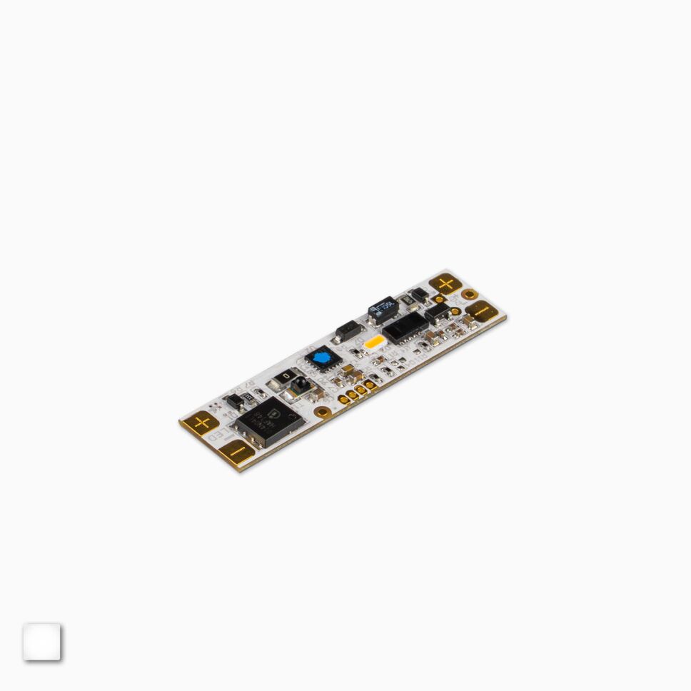 LED Profil Sensor Dimmer PRO-WE in der Kavaliersperspektive