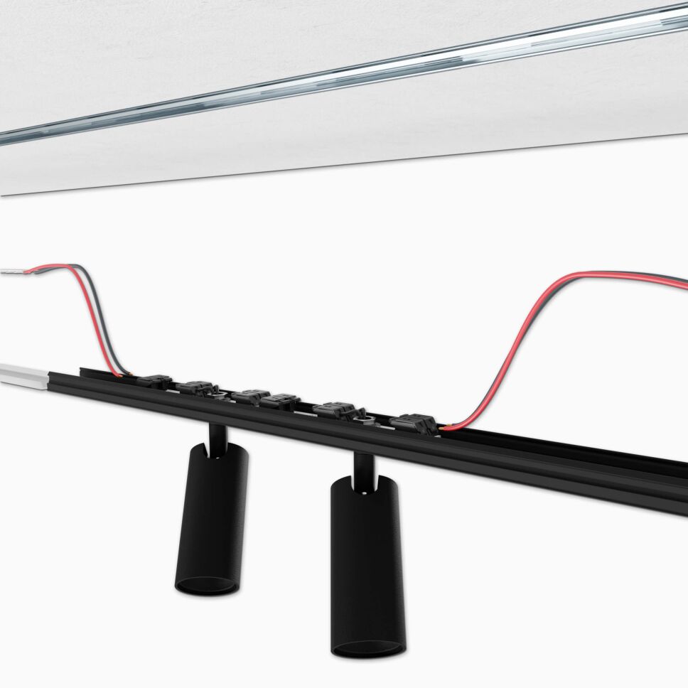 Explosionszeichnung SPOT26 24V DUO mit LED Alu Profil