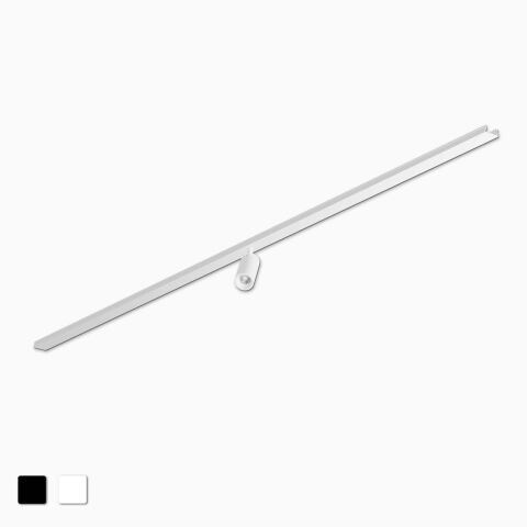Produktbild vom LED Spot26 24V SOLO Einzelspot mit 100cm langen U22 Kunststoffblende