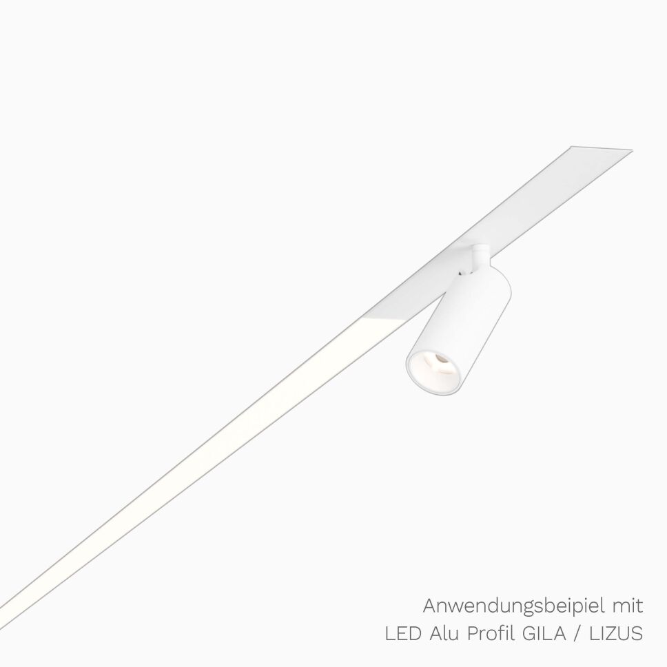 LED Spot26  24V  SOLO mit 33cm U22 Blende