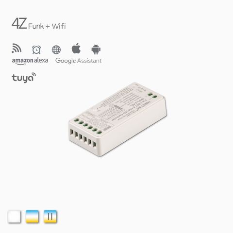 Funk 4Z und Wifi Empfänger für CCT und LED Streifen