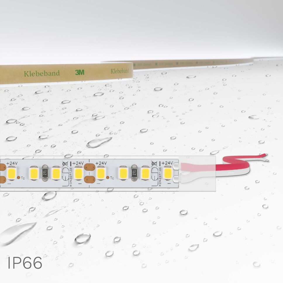 Produktbild vom LED Streifen 8,4W/m im IP66 Silikonschlauch