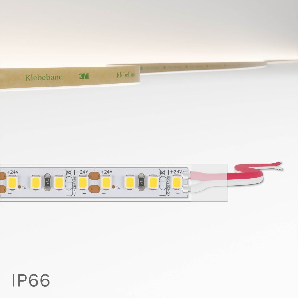 Produktbild vom LED Streifen 8,4W/m im IP66 Silikonschlauch
