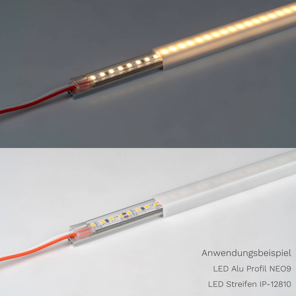 LED Streifen  24V  weiß  15,5W/m  neutralweiß  IP66