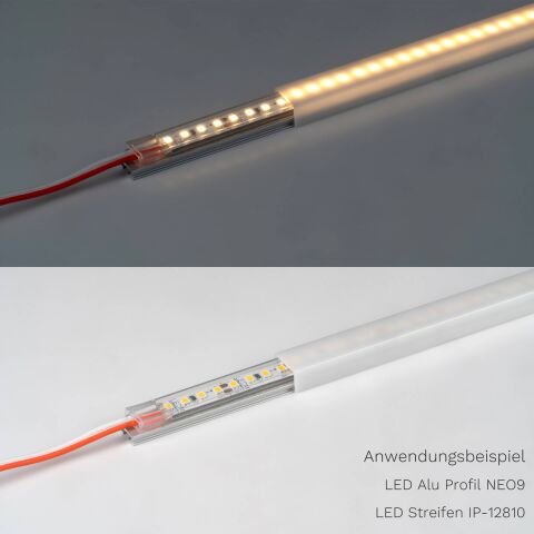 LED Streifen  24V  weiß  15,5W/m  neutralweiß  IP66
