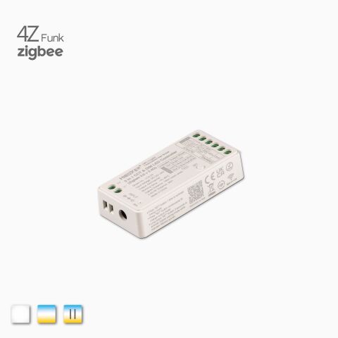 2W CCT Funk und ZIGBEE Controller für CCT LED Streifen mit 2 Litzen