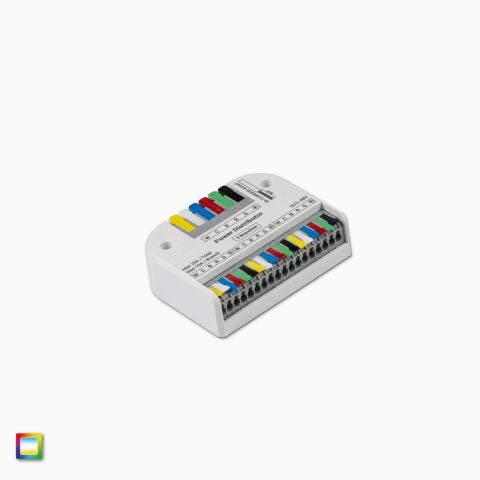 Produktbild vom 3-fach Verteiler für farbig dualweiße RGBCCT LED Streifen