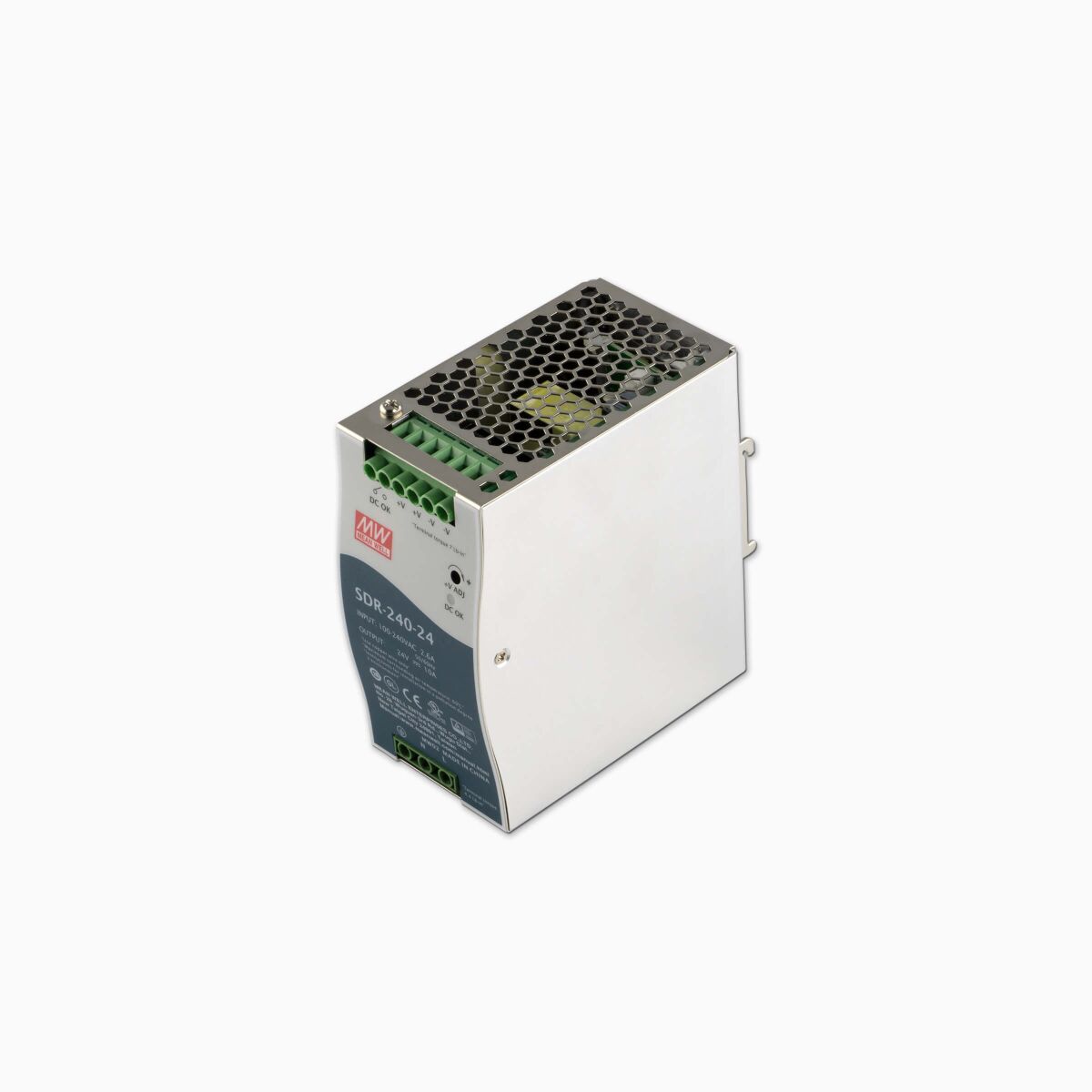 Netzteil für DIN Hutschiene, MeanWell SDR-240-24 m, 141,99 €