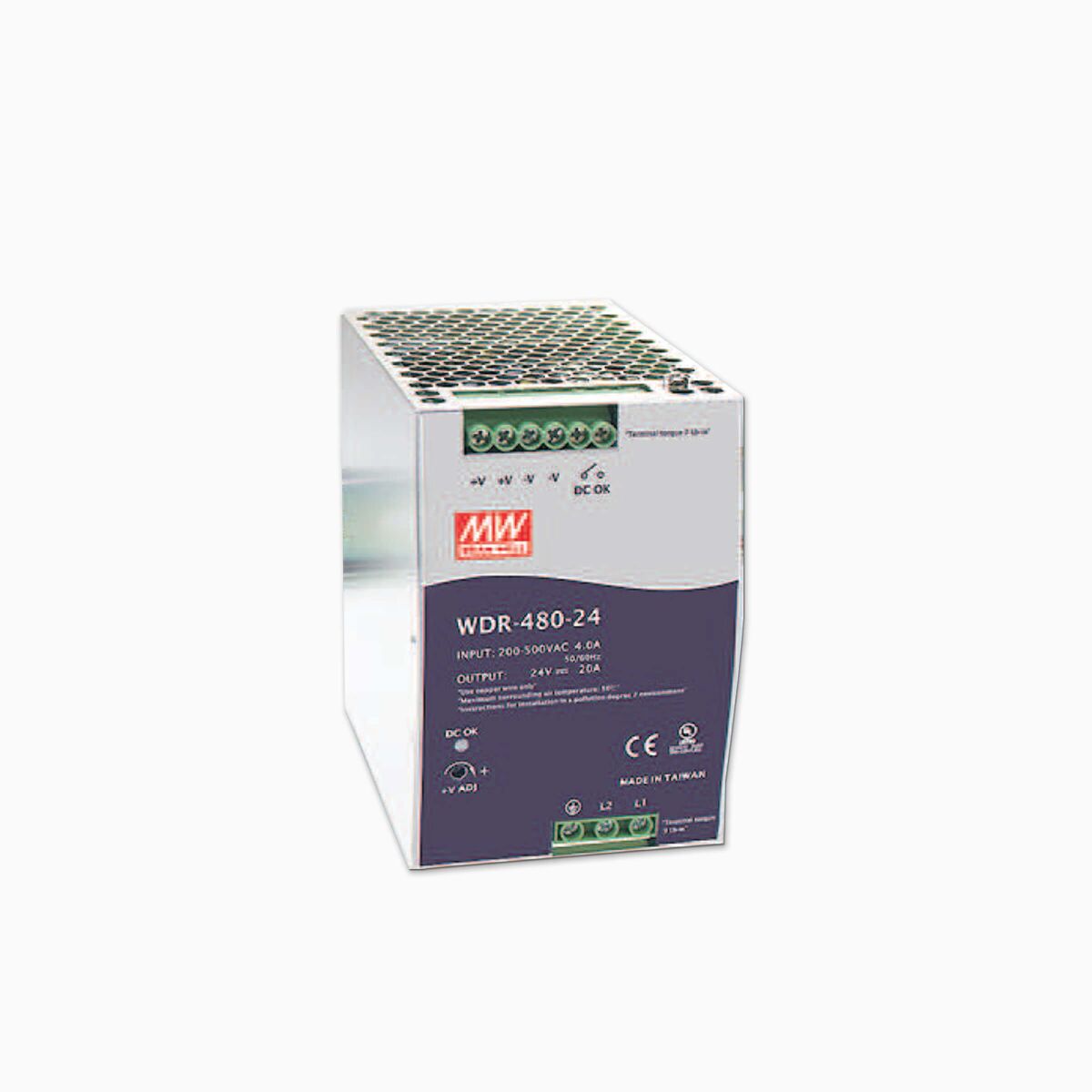 DIN Hutschienennetzteil WDR-480-24, WDR-480-48, 284,99 €