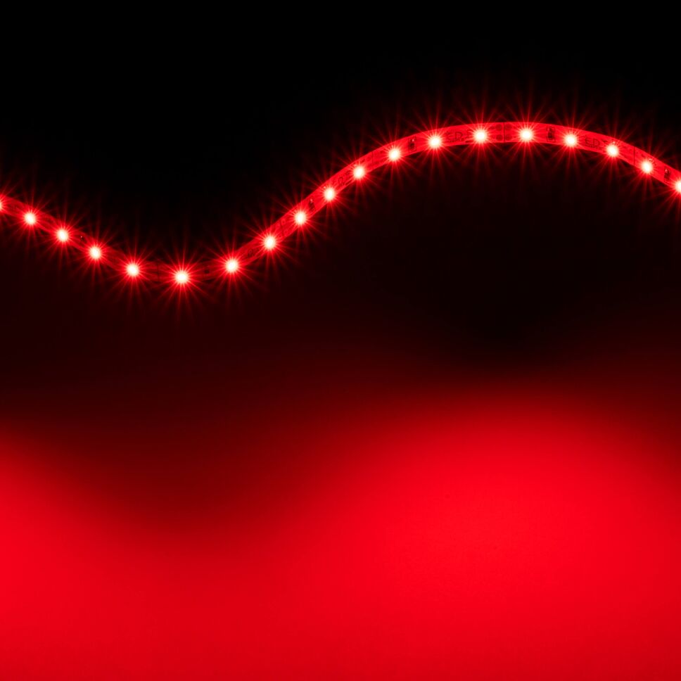 LED Streifen, LED Strip, rot 12V 24W, 1,5m, 11,70 €
