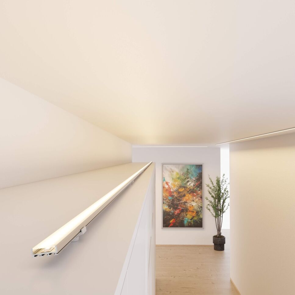 LED Alu Profil GIZA eloxiert, 300cm inkl. Abdeckun, 53,70 €