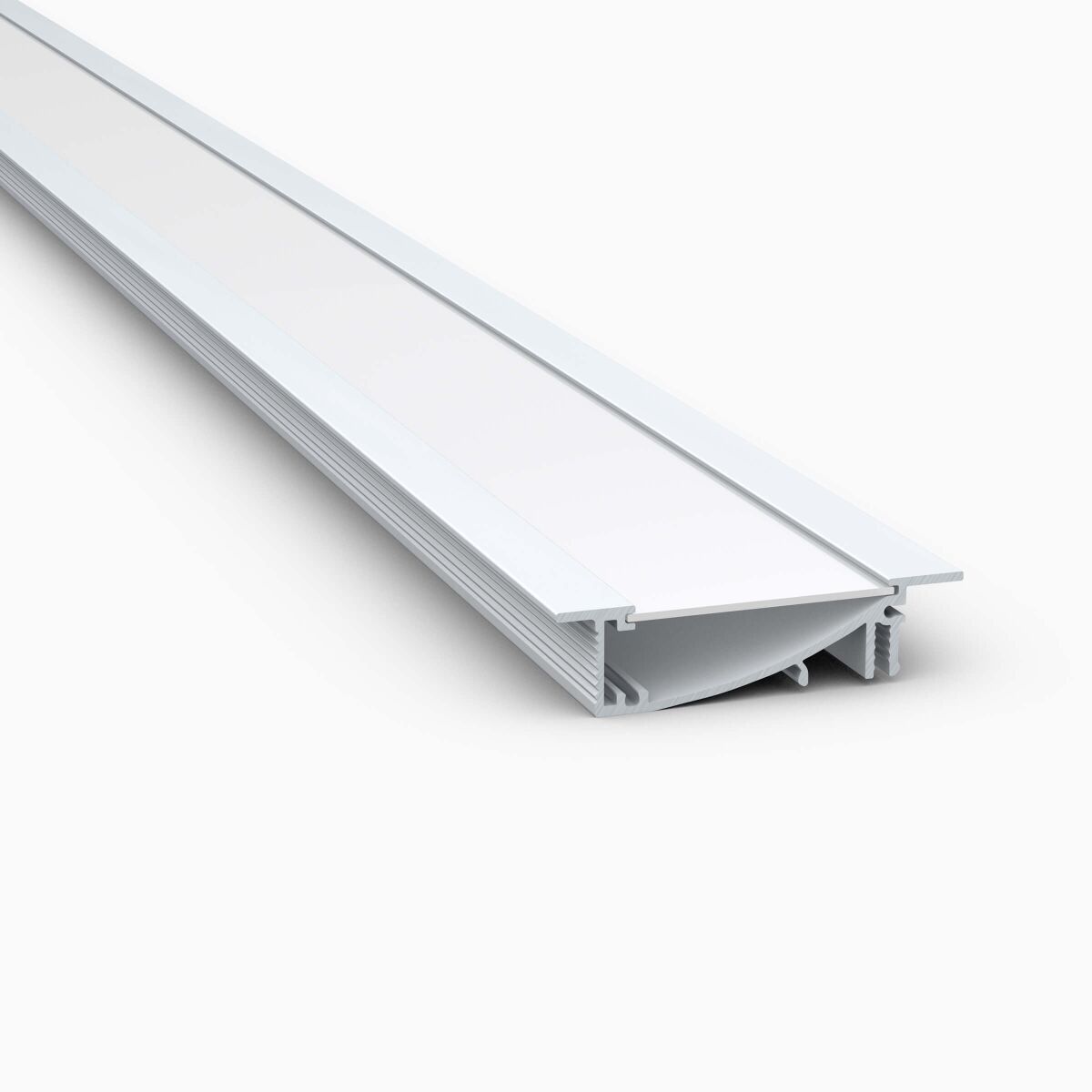 LED Alu Flügelprofil FL mit weißer opaler Abdeckun, 21,00 €