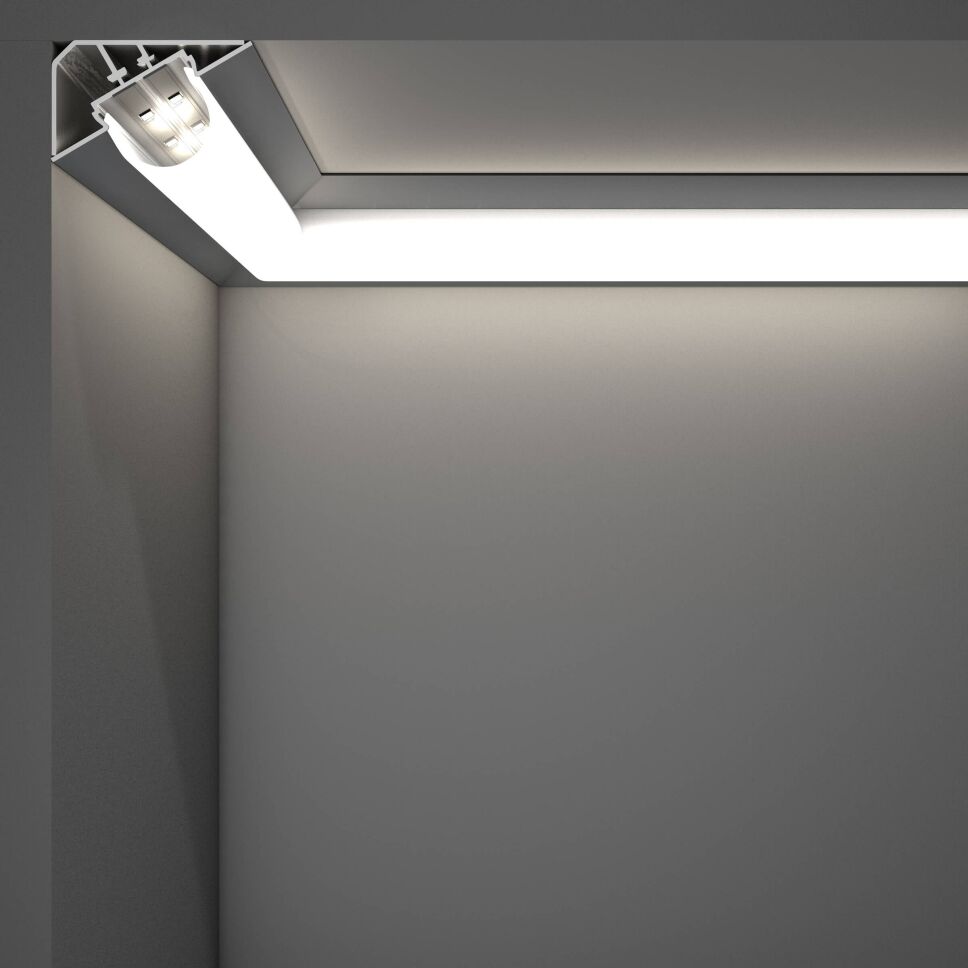 LED Profil LOC-R – runde Abdeckung mit Streueffekt, 15,45 €