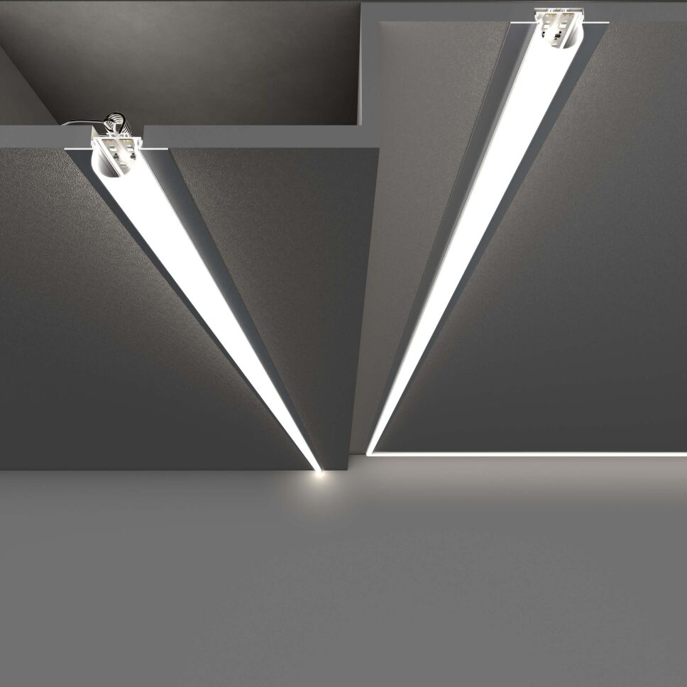 LED Alu Profil OPAC-R eloxiert, 200cm inkl. runder, 43,80 €