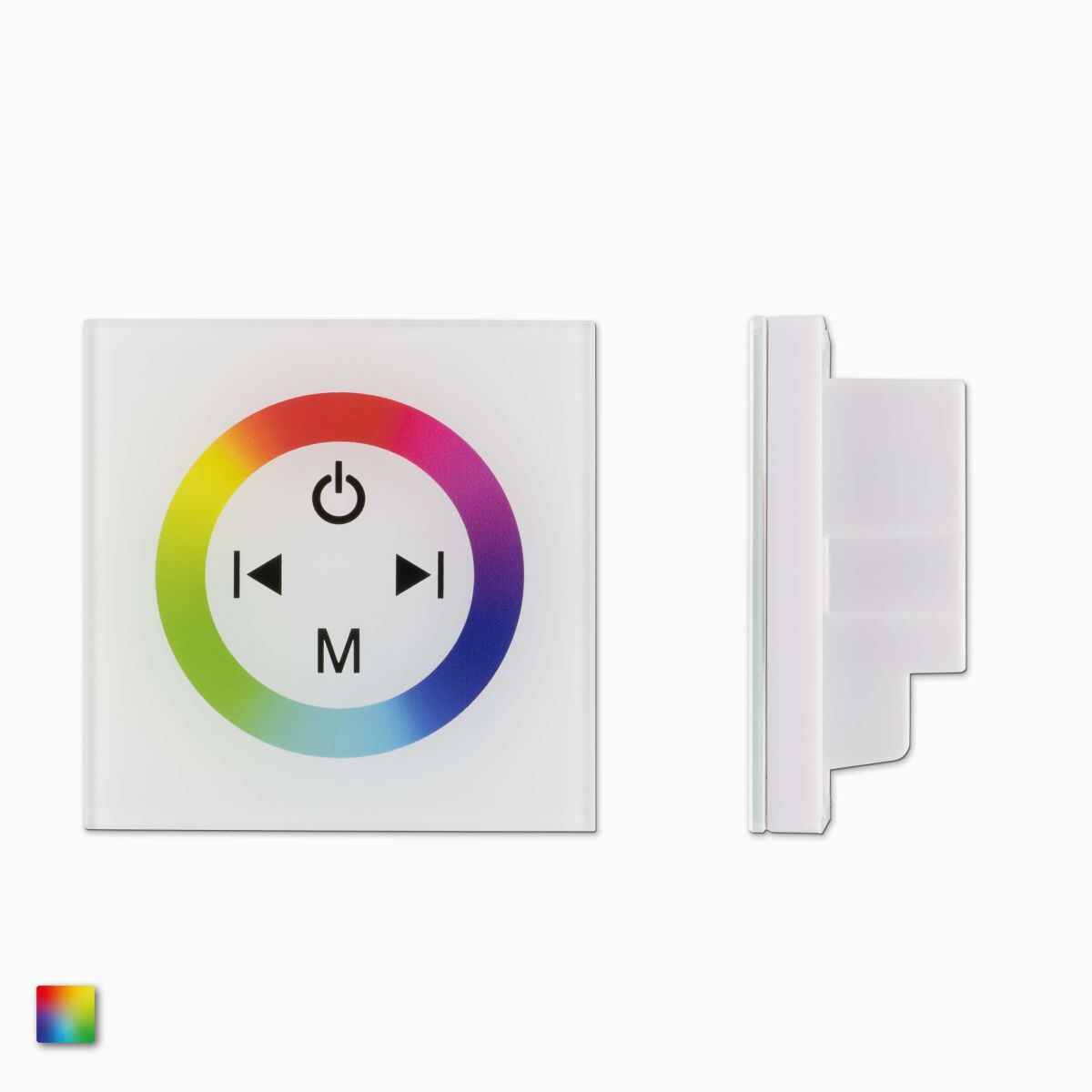 weiße Einbausteuerung für RGB LED Streifen mit 12-, 39,00 €