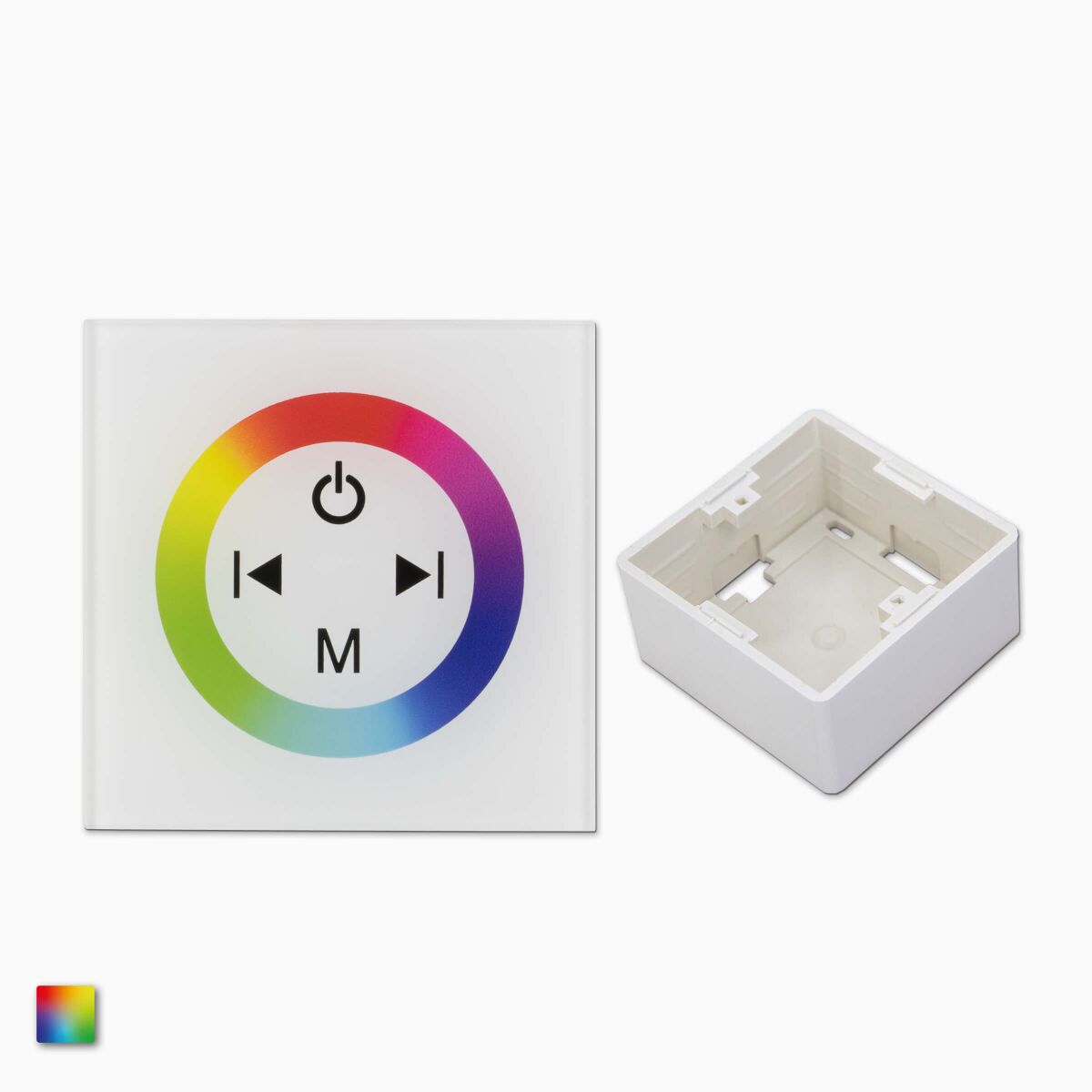 weißer Controller zum Einbau inkl. Aufputzdose, 44,00 €