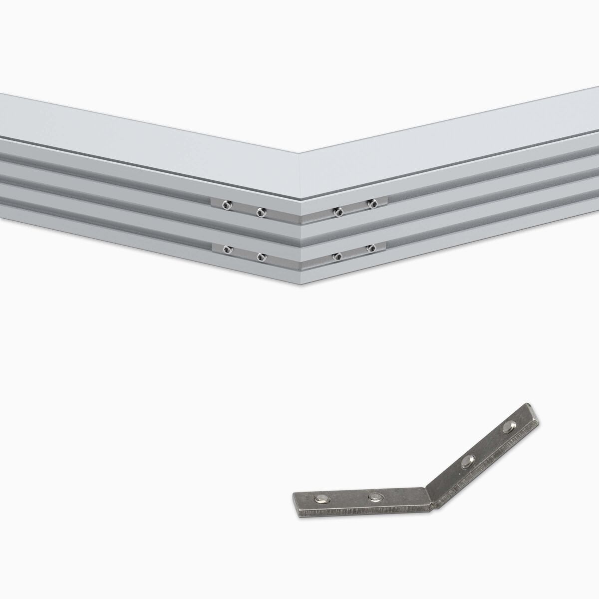 Eckverbinder mit 135° vertikal für LED Alu Deckenp, 2,50 €