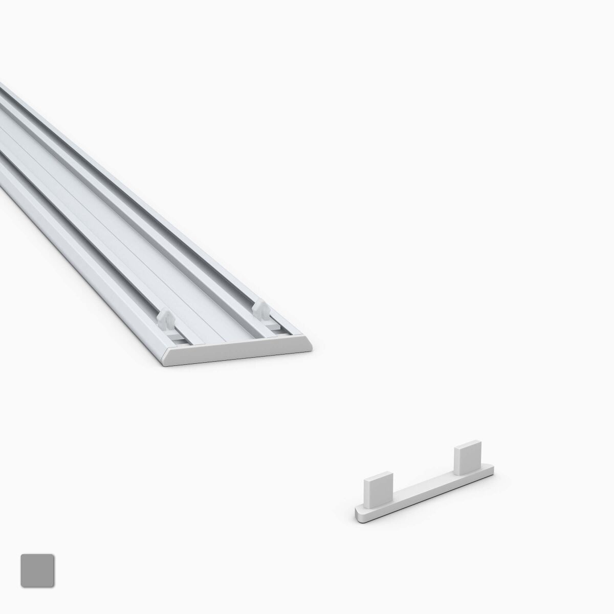Abschlusskappen für Montageschiene Profil STOS, 1,20 €