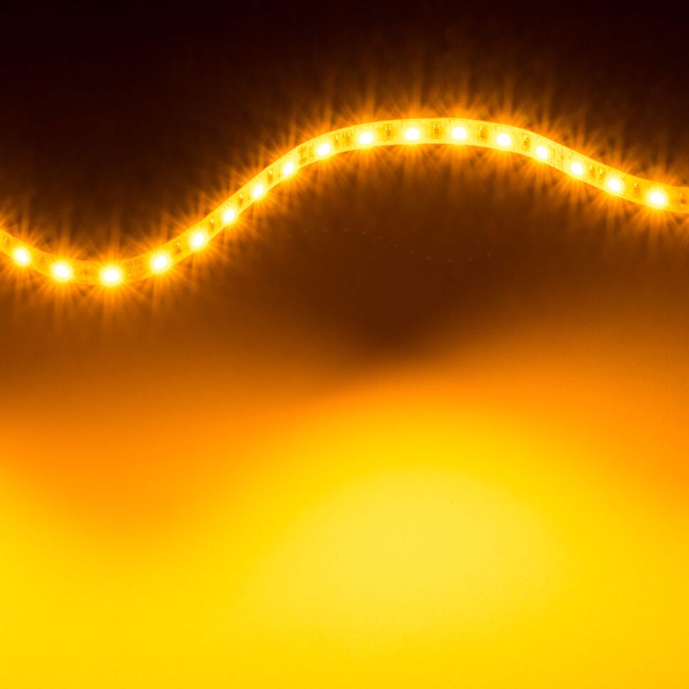 LED Strip 24V mit amberfarbenden Licht gelb-orange, 80,10 €