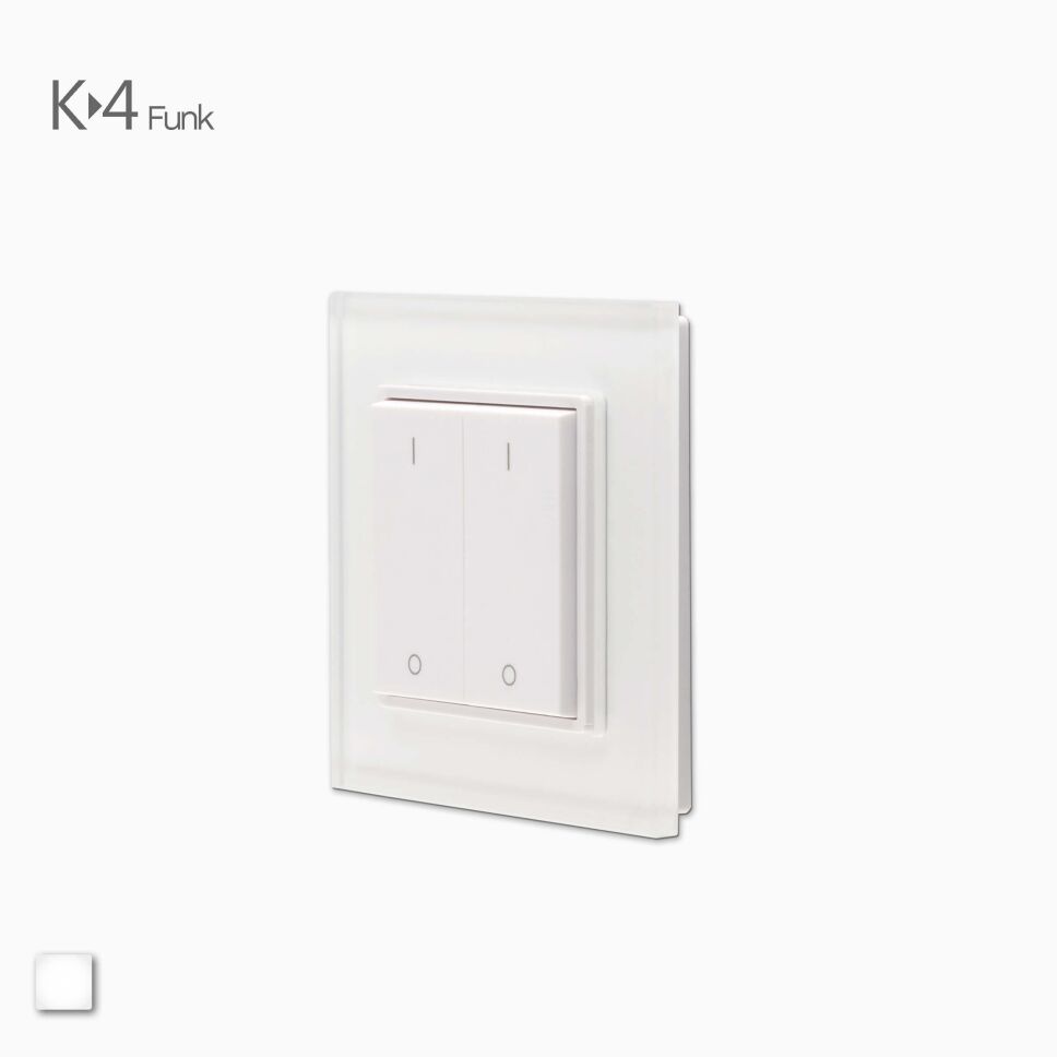 2 Zonen LED Funk-Wand-Dimmer für die K-4 Serie, 44,40 €