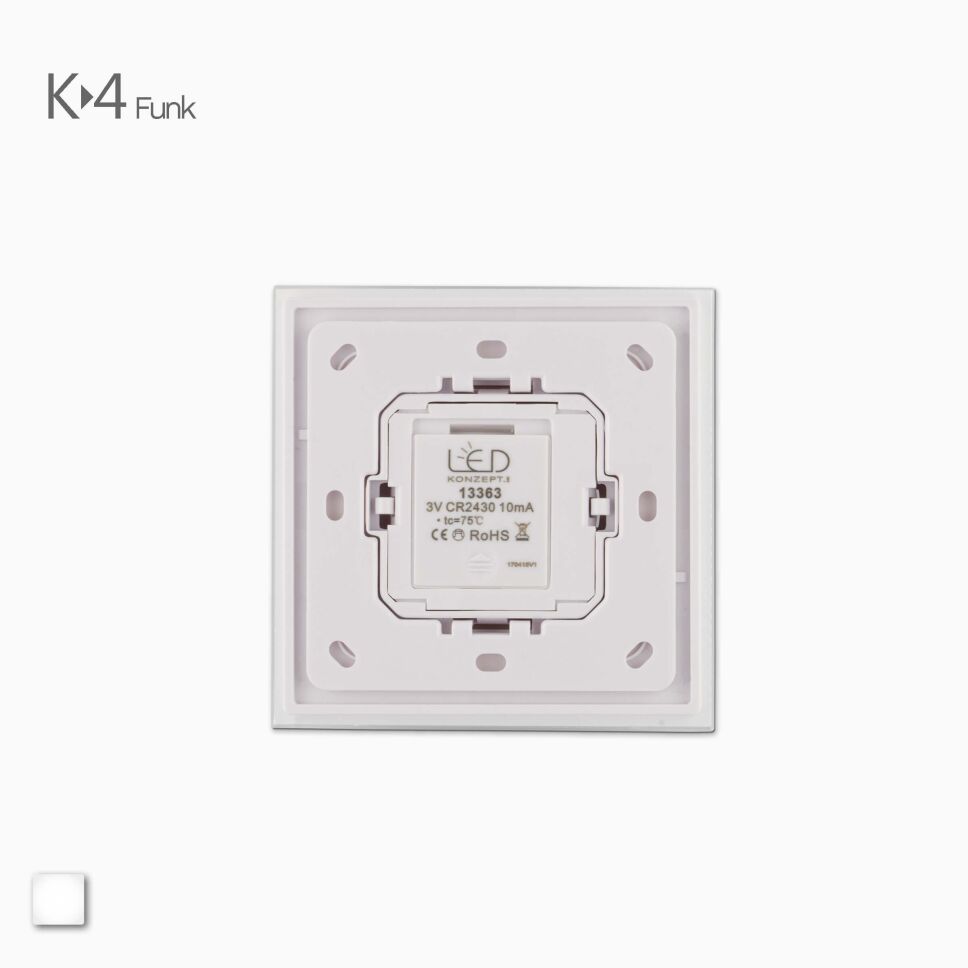 LED Funk Wand Dimmer mit Drehrad für K-4 System, 44,40 €