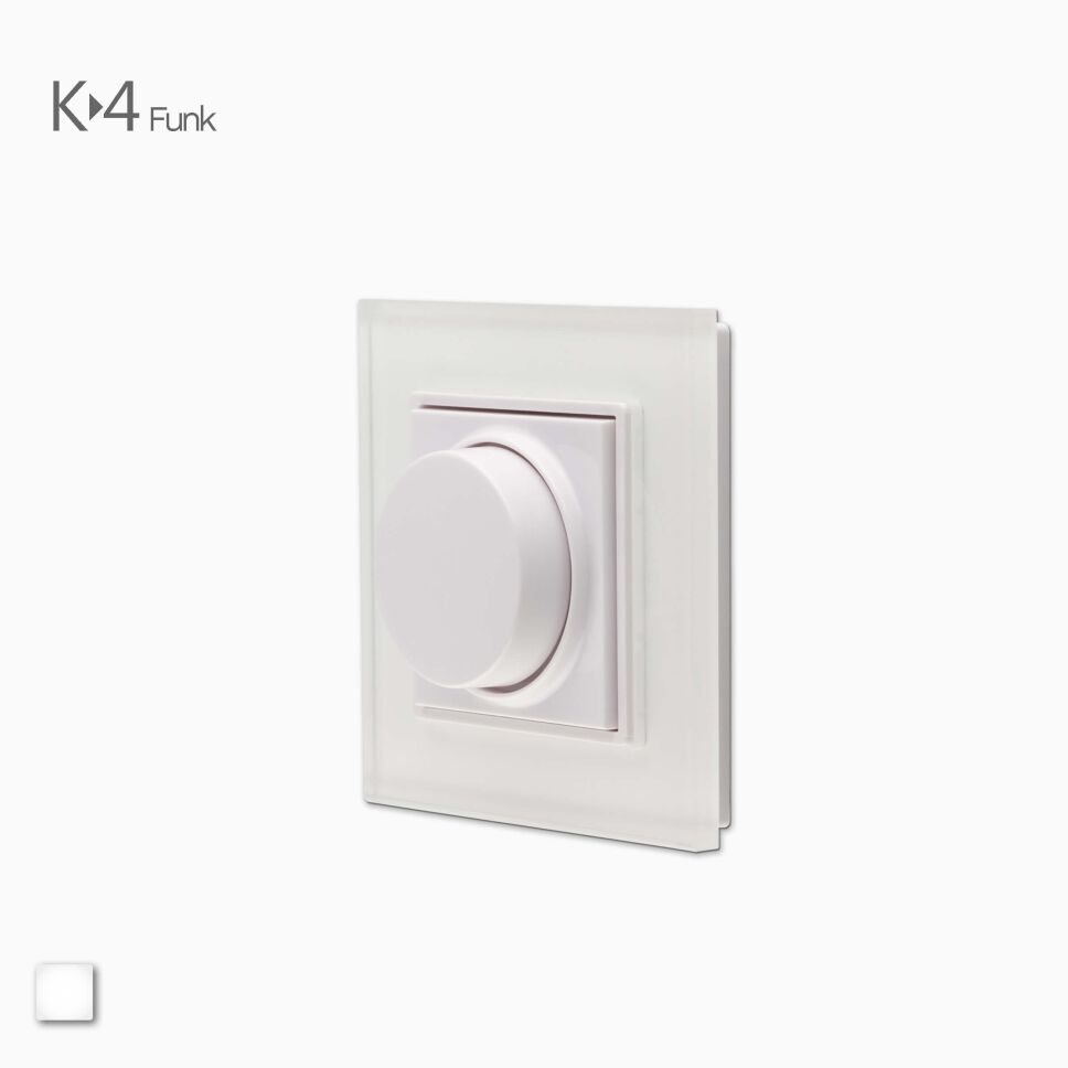 LED Funk Wand Dimmer mit Drehrad für K-4 System, 44,40 €