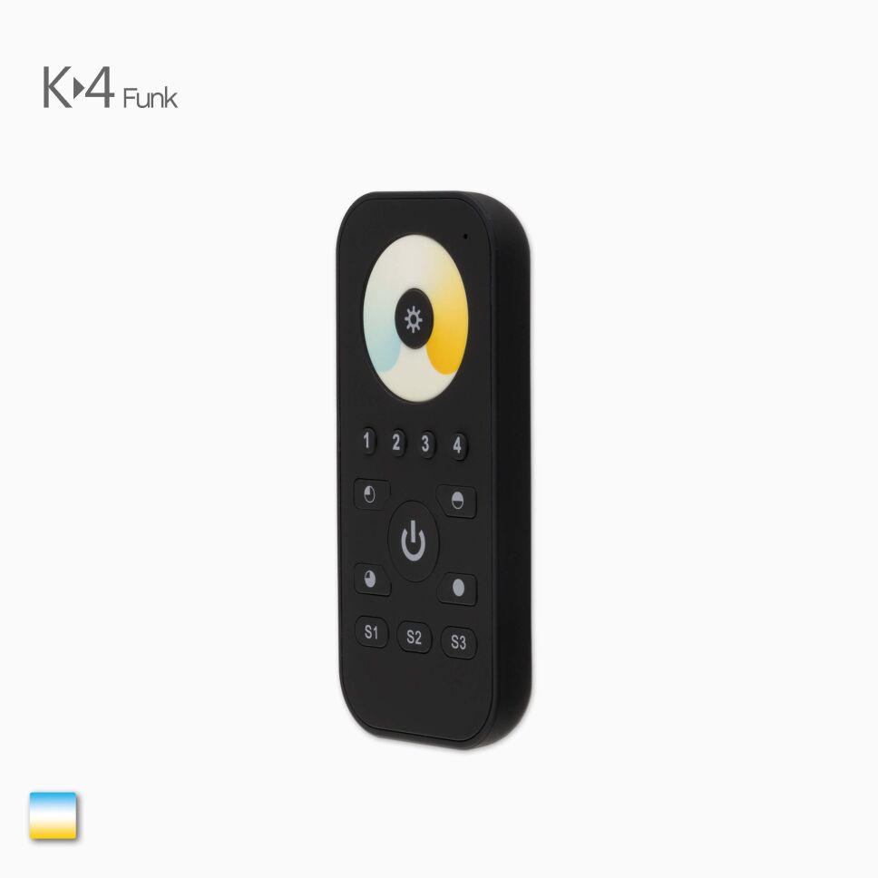 LED CCT dualweiß Fernbedienung für Farbtemeratur, 44,40 €