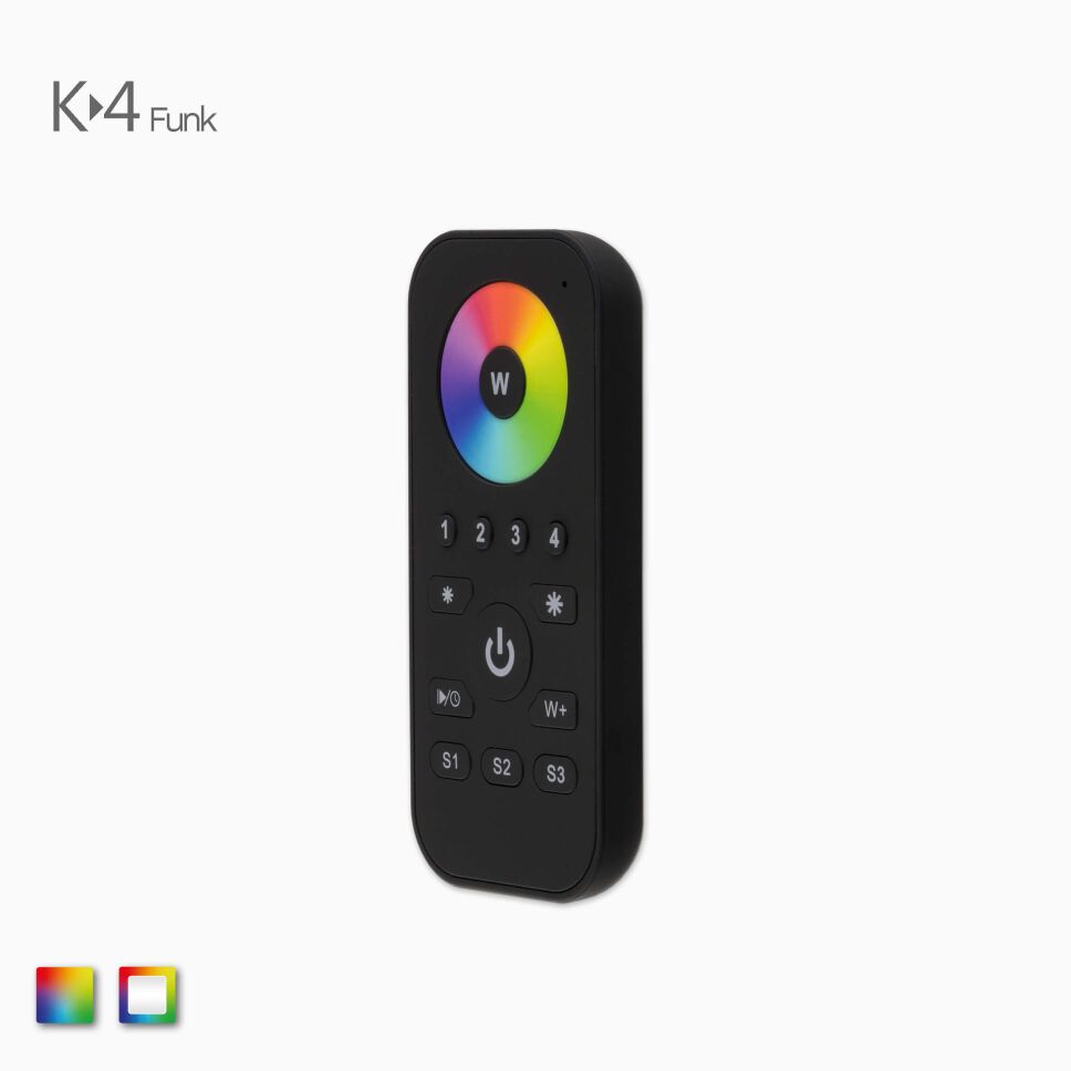 RGBW LED Funk Steuerung 4 Zonen für K-4 System, 44,40 €