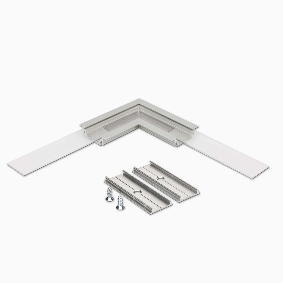 Eckverbinder für Flügelprofil F in elox, klare Abd, 6,90 €