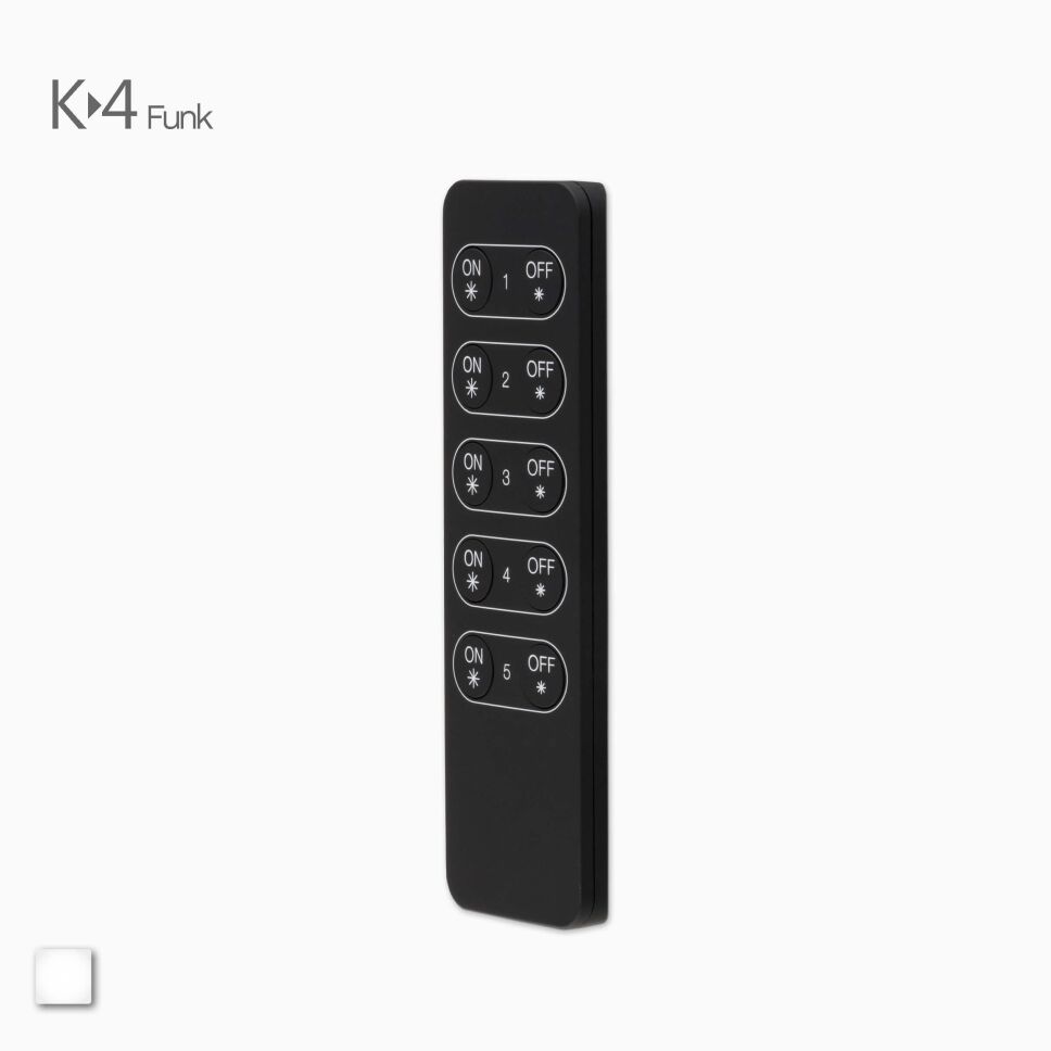 K-4 LED 5 Zonen Funk Fernbedienung, 22,90 €