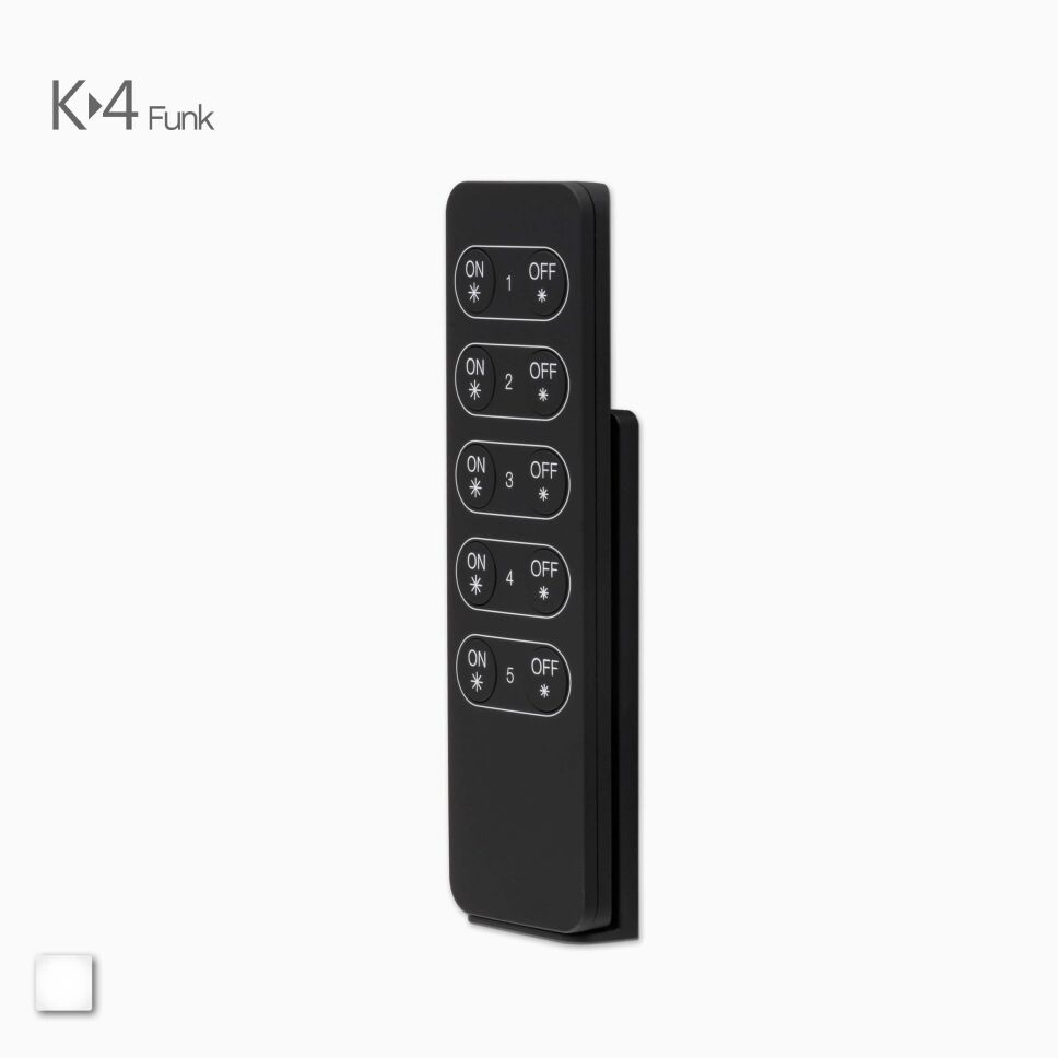 K-4 LED 5 Zonen Funk Fernbedienung, 22,90 €