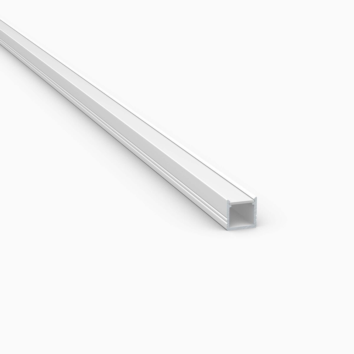 weißes LED Profil mit weißer Abdeckung, RAL9003, 5, 6,00 €