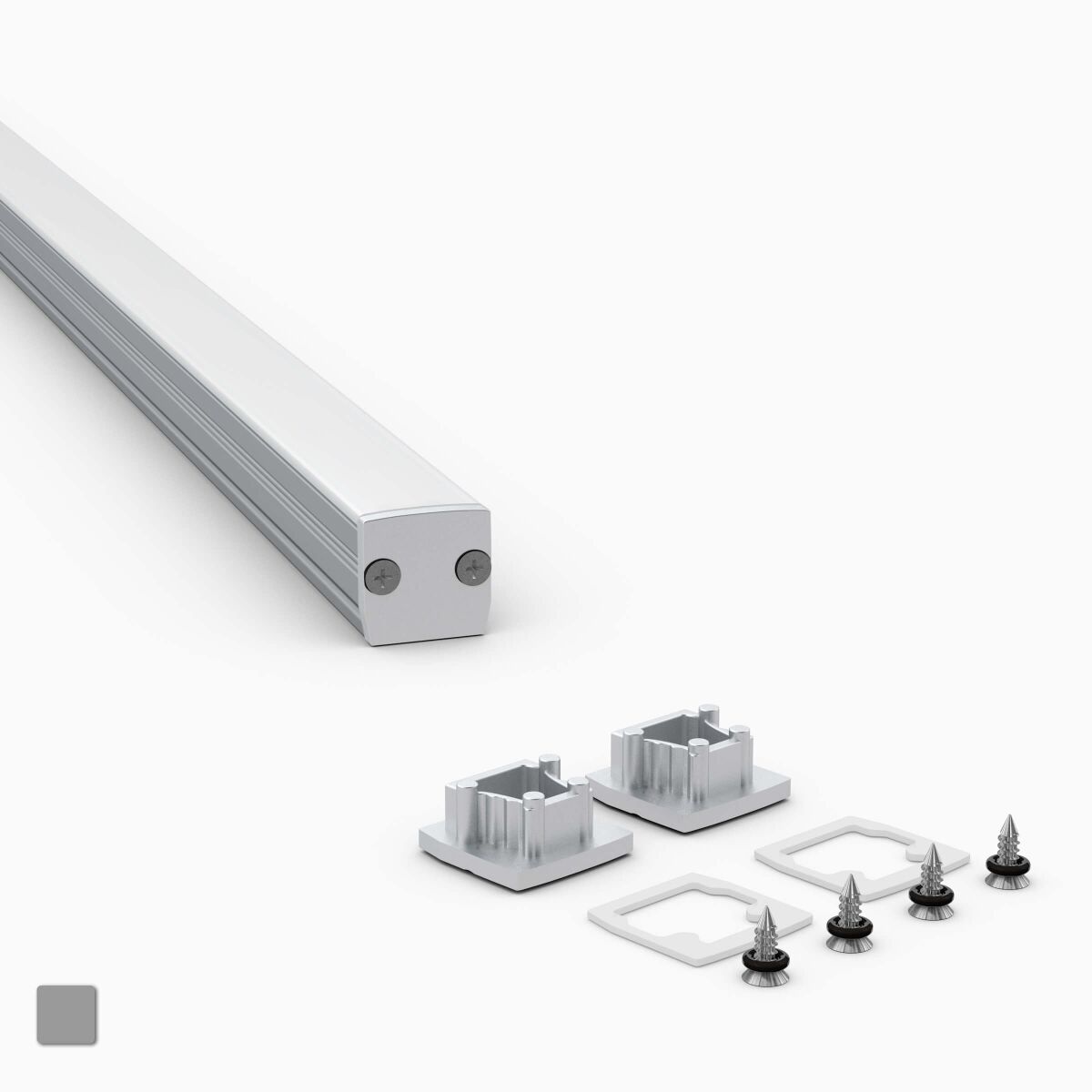 Endkappen für das LED Alu Bodenprofil HF, 3,49 €
