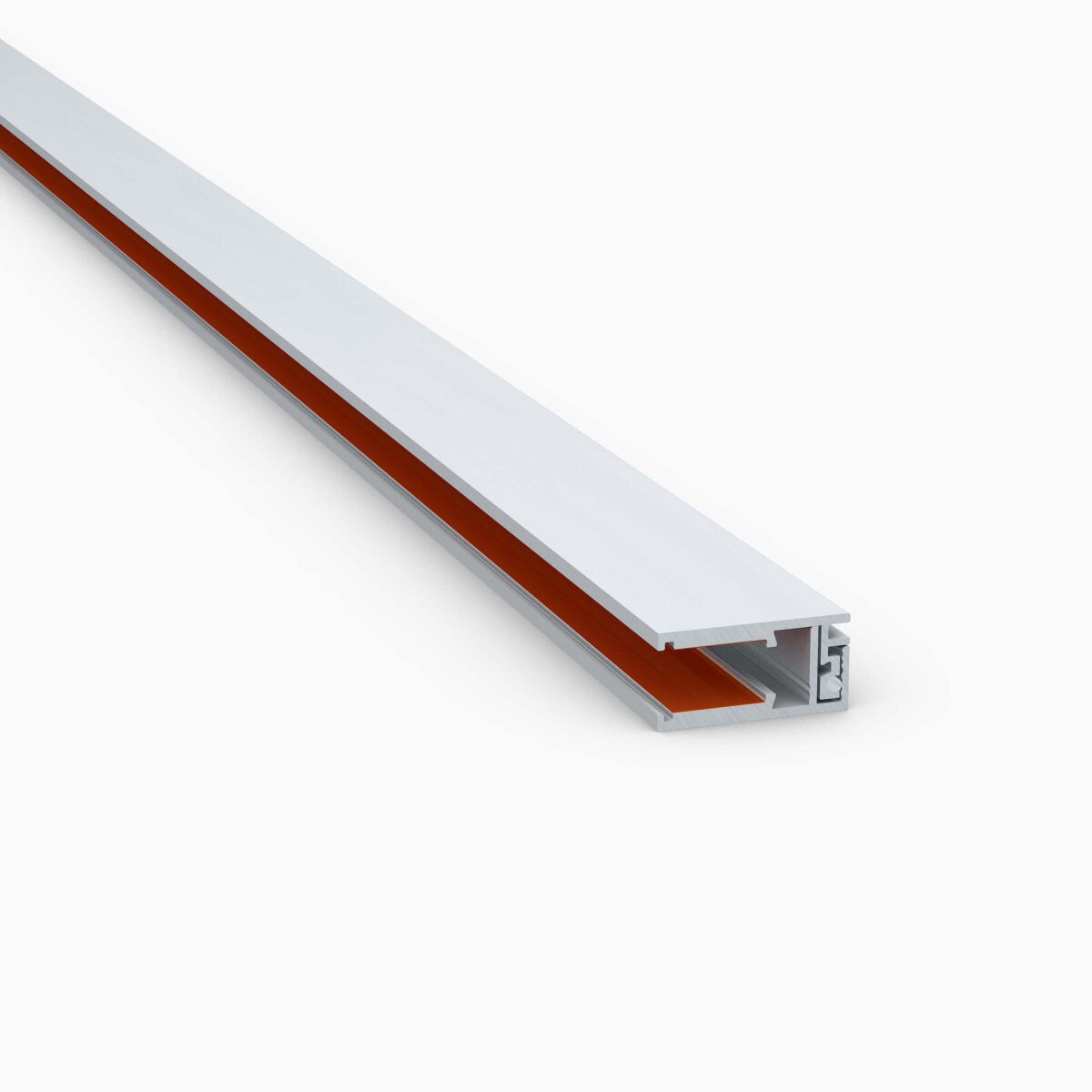 Aufsteckprofil in 100cm Länge für Glaskanten mit 1, 17,00 €
